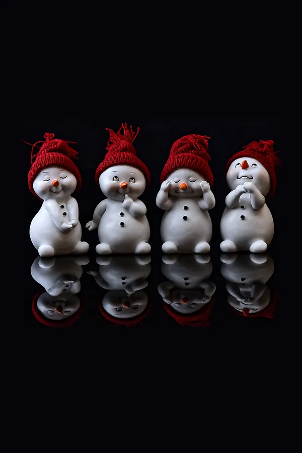Beyaz Noel Kardan Adam Seti