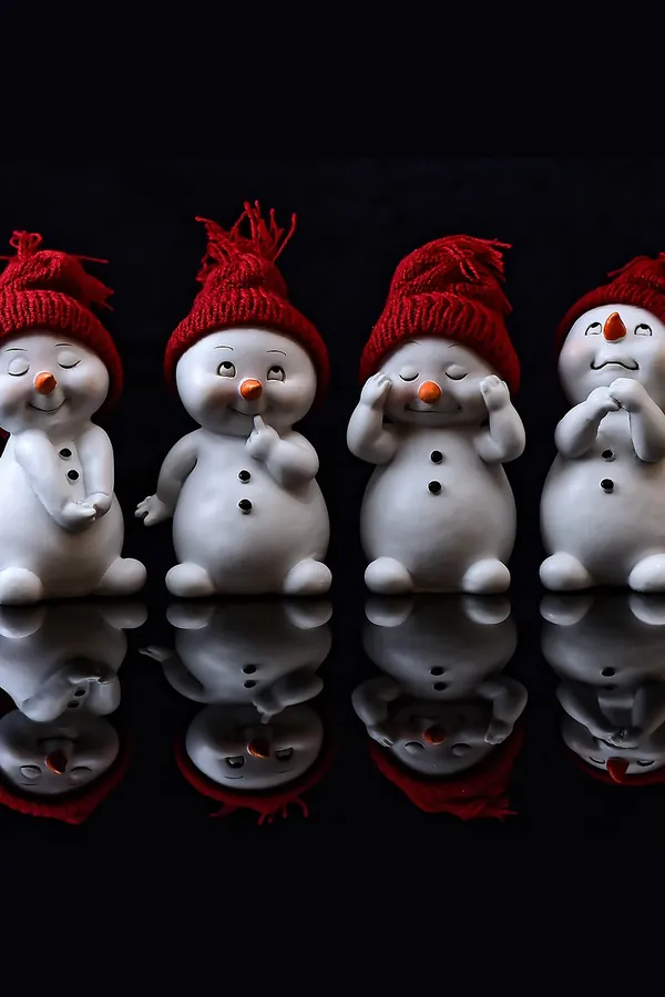 Beyaz Noel Kardan Adam Seti