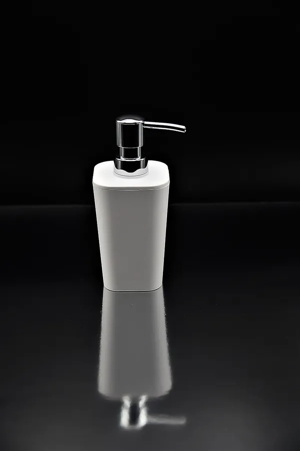 Beyaz Pompalı Sıvı Sabunluk