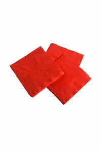 Kırmızı Kabartmalı Kağıt Peçete