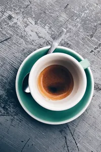 Turkuaz Tabaklı Espresso Fincanı