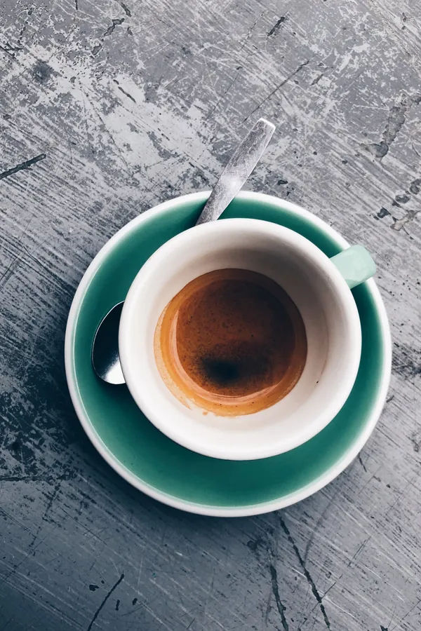 Turkuaz Tabaklı Espresso Fincanı